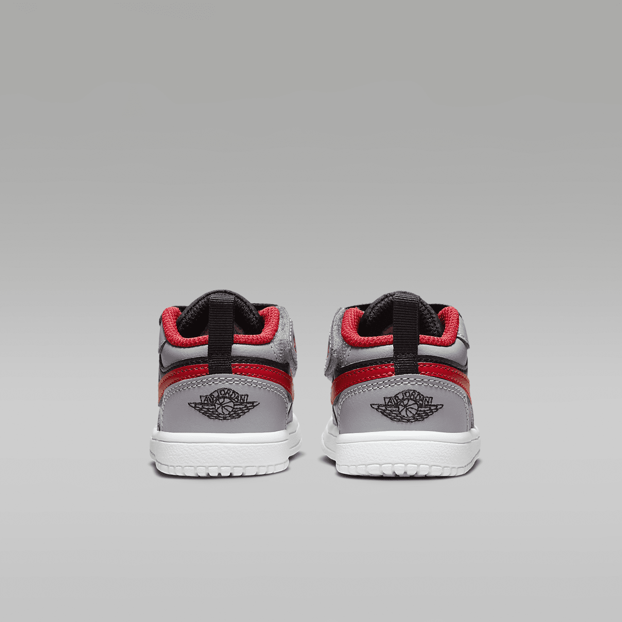 Nike  sneaker Zwart/Cement Grey/Wit/Fire Red