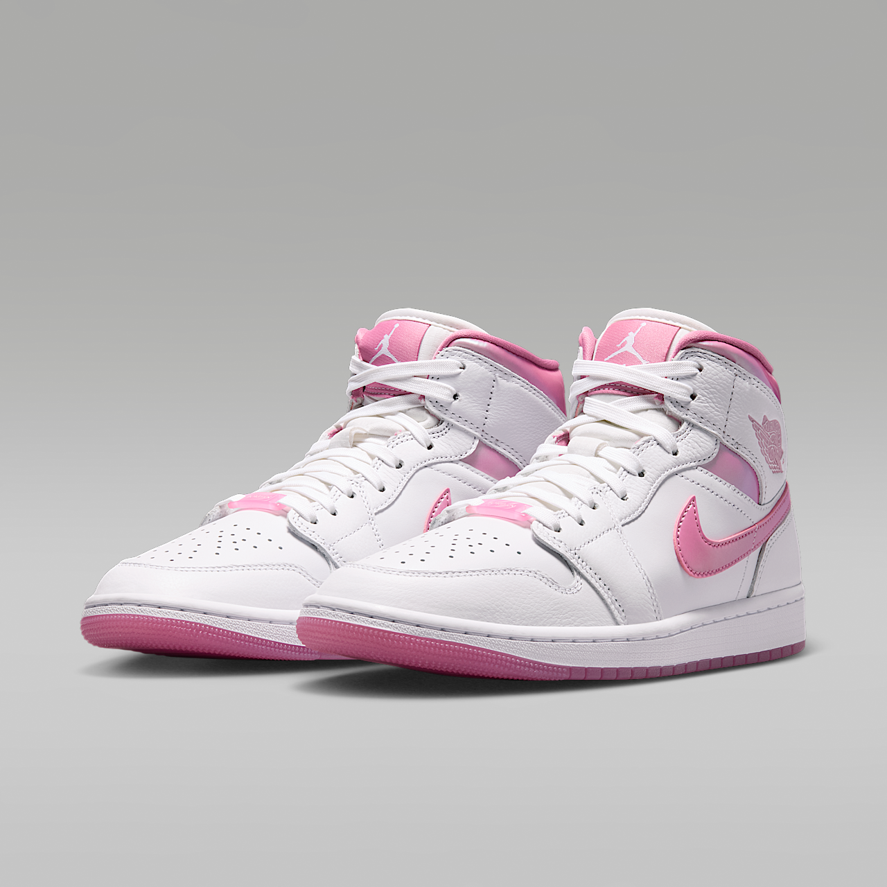 Nike Air Jordan sneaker Wit/Desert Berry