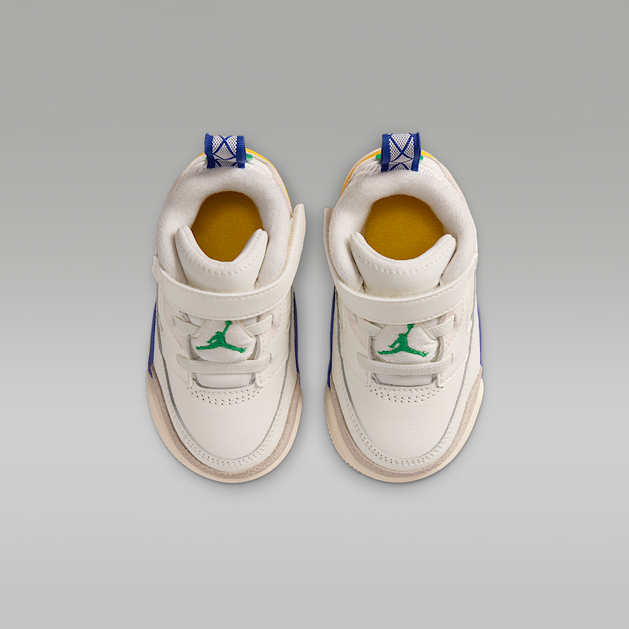 Nike Jordan Spizike Low sneaker Sail/Old Royal/Phantom/Lucky Green