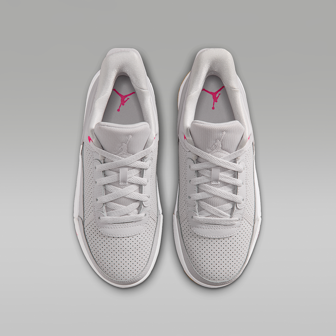 Nike  sneaker Vast Grey/Wit/Gum Light Brown/Hyper Pink