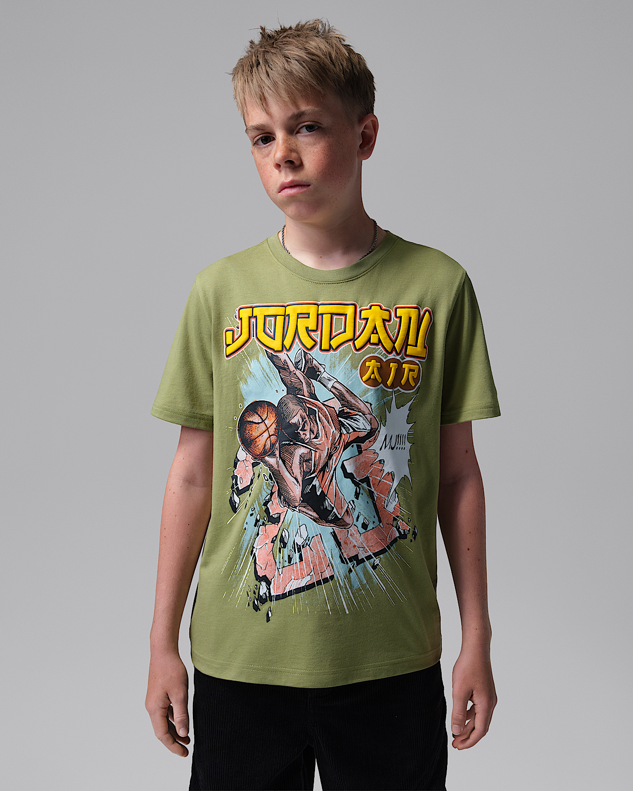Детская футболка Jordan Big Kids' Brooklyn Shattered Backboard