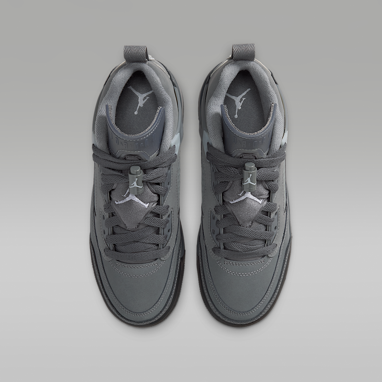 Nike Jordan Spizike Low sneaker Dark Grey/Zwart/Aura/Smoke Grey