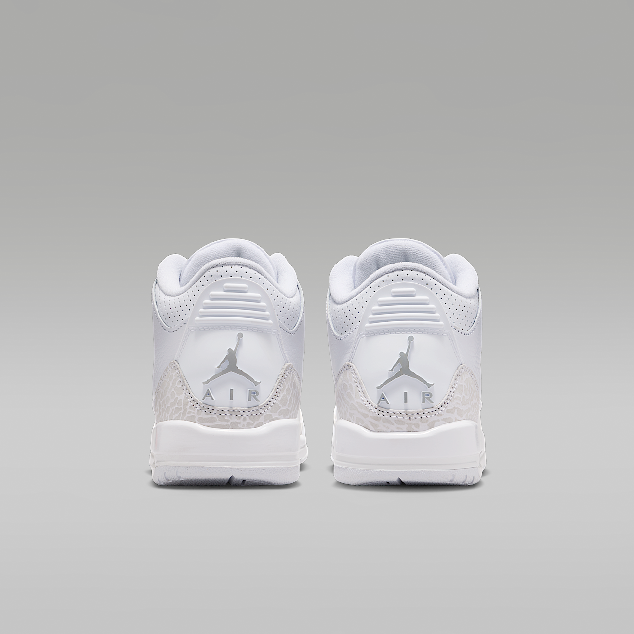 Nike Air Jordan sneaker Wit/Wit/Metallic Silver