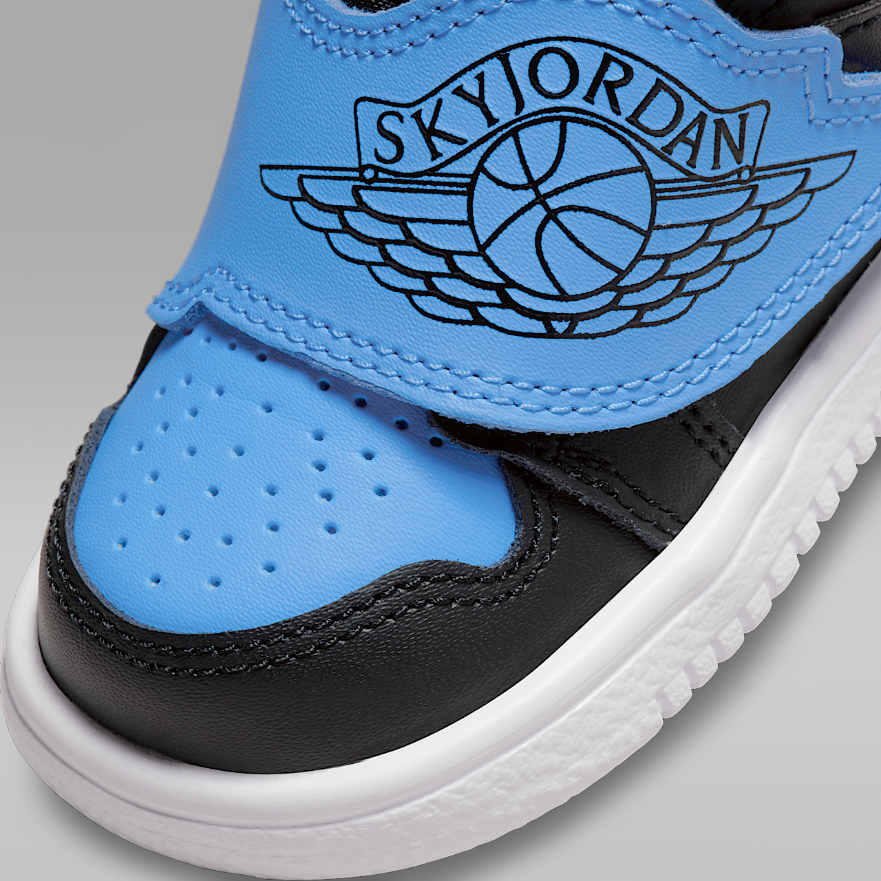 Nike  sneaker Zwart/Wit/University Blue