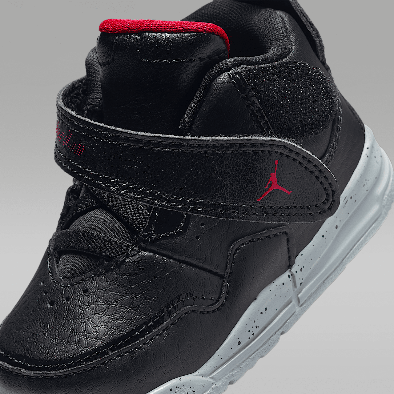 Nike  sneaker Zwart/Particle Grey/Gym Red