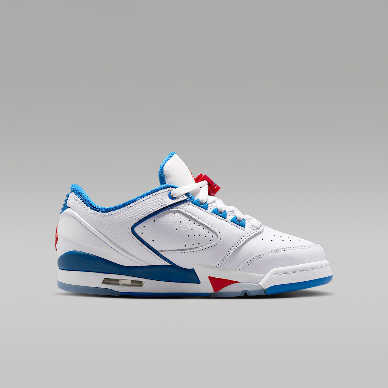 Nike Air Jordan sneaker Wit/True Blue/Varsity Red