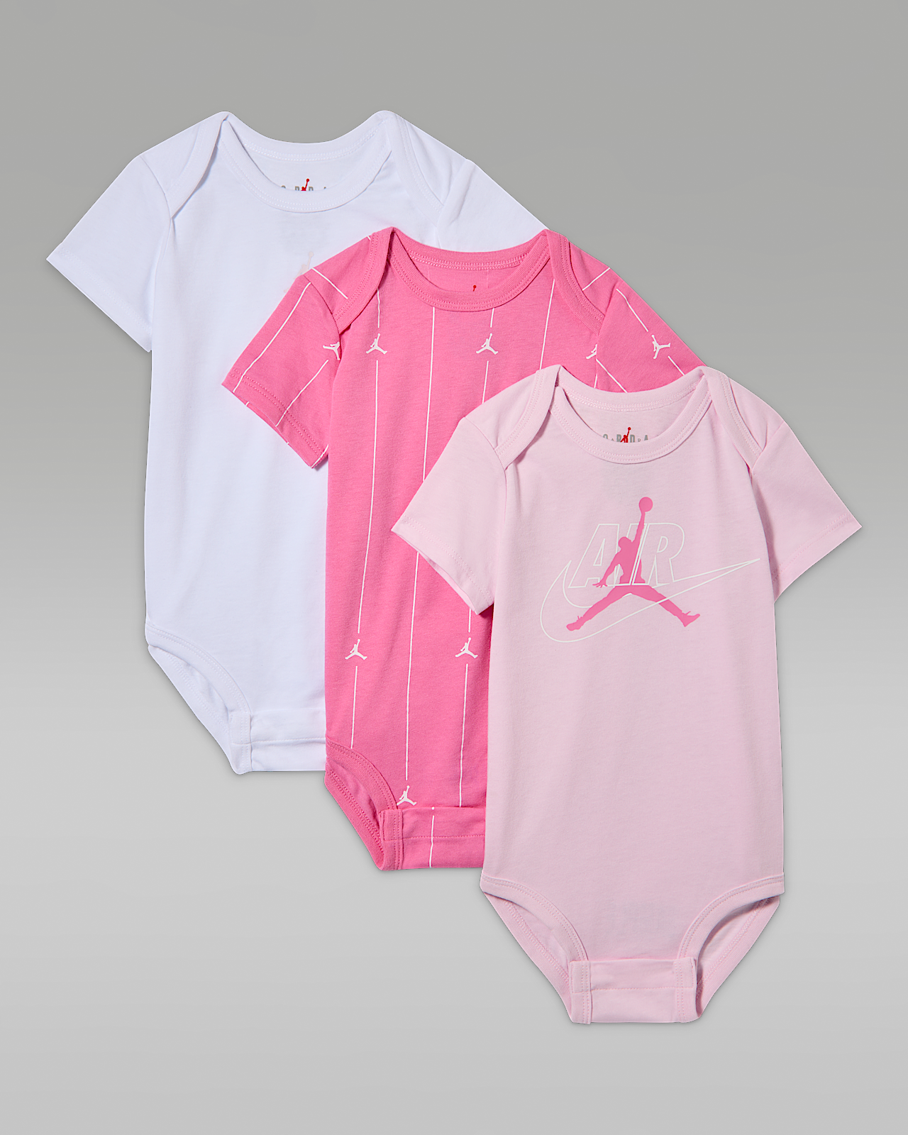 Детские  Jordan Baby (6-12M) Jumpman Air Bodysuits (3-Pack)