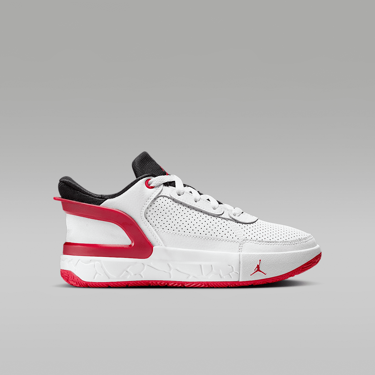 Nike  sneaker Wit/Zwart/Wolf Grey/University Red