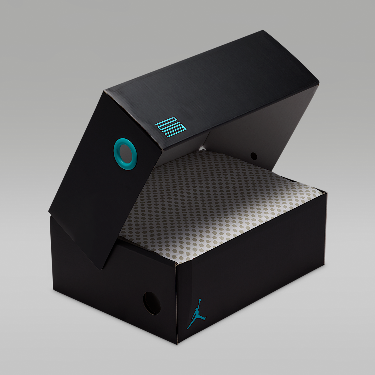 Nike  sneaker Zwart/Zwart/Varsity Maize/Gamma Blue