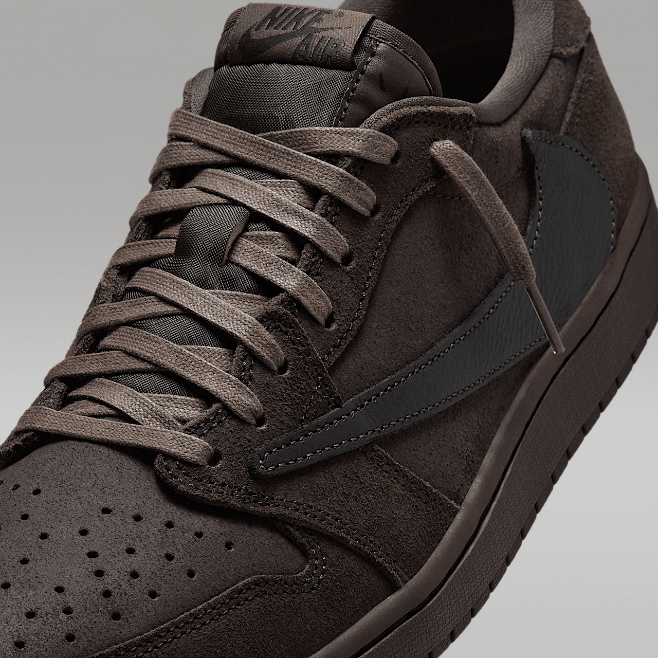 Nike Air Jordan 1 Low sneaker Dark Mocha/Velvet Brown/Zwart