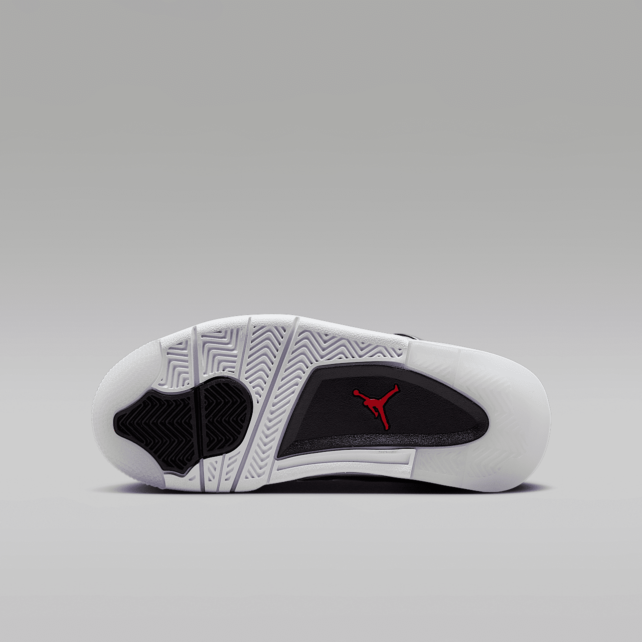 Nike Air Jordan 4 RM sneaker Zwart/Wolf Grey/Wit/Fire Red