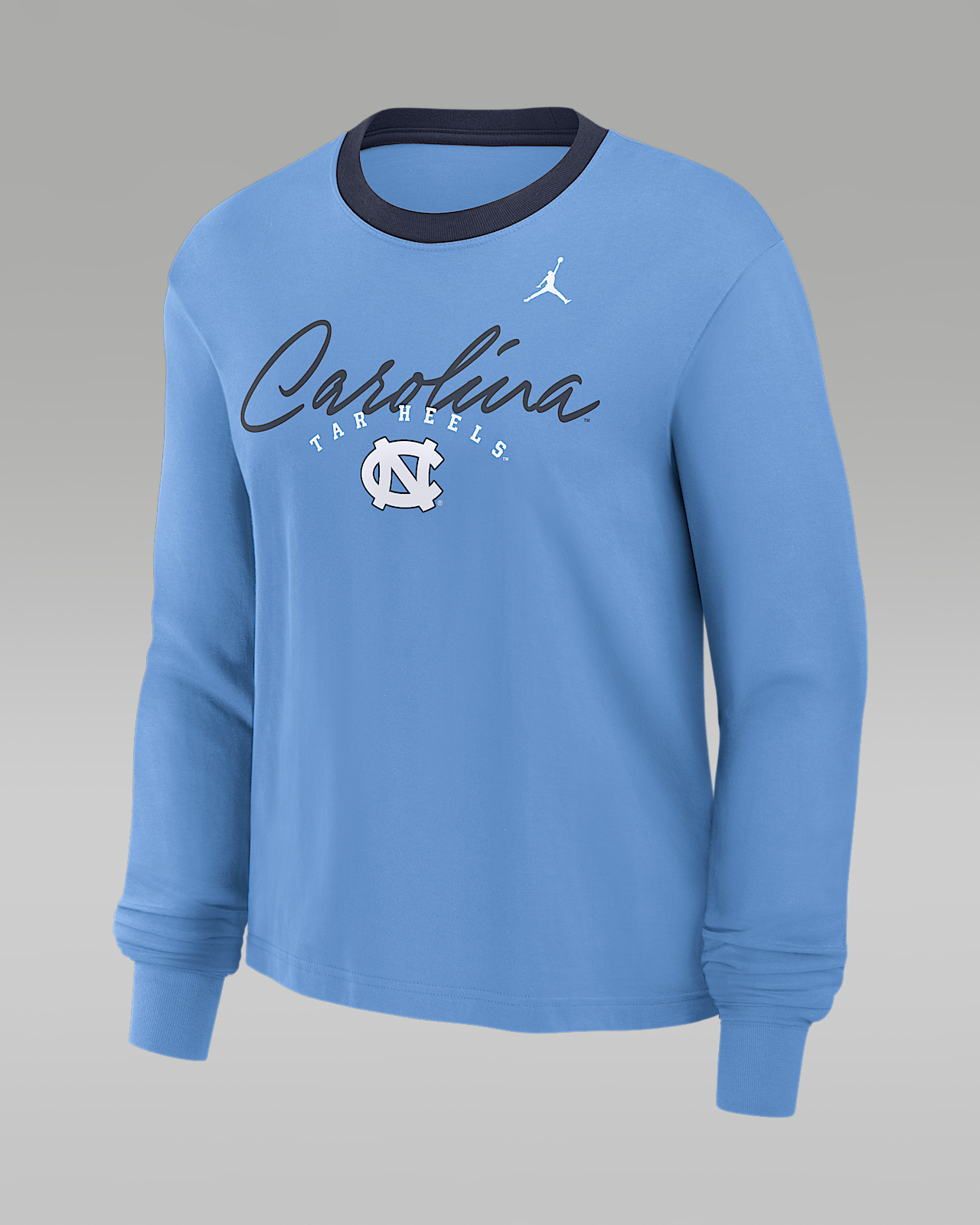 Женская футболка North Carolina Legacy Jordan Brand College Long-Sleeve