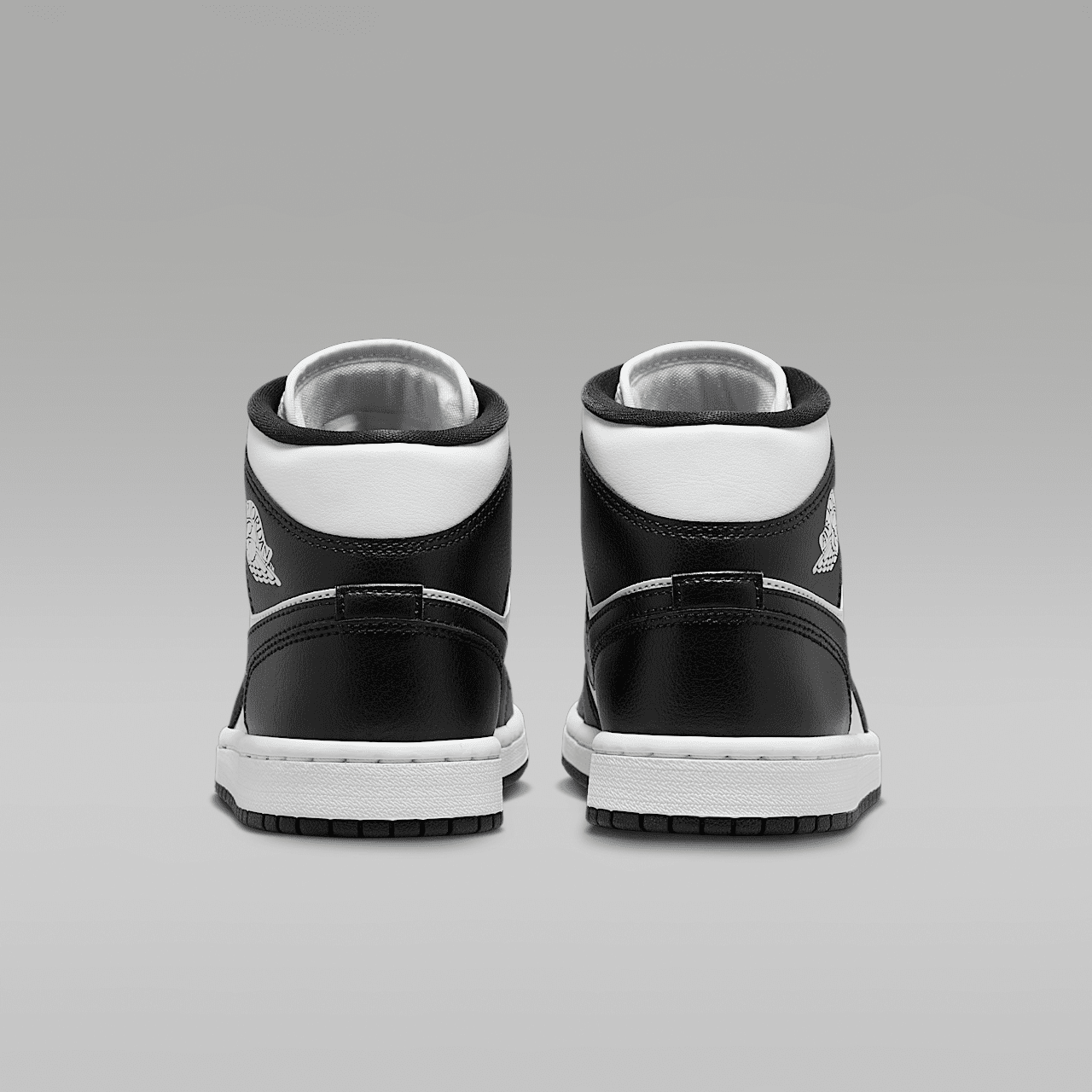 Nike Air Jordan 1 Mid sneaker Wit/Wit/Zwart
