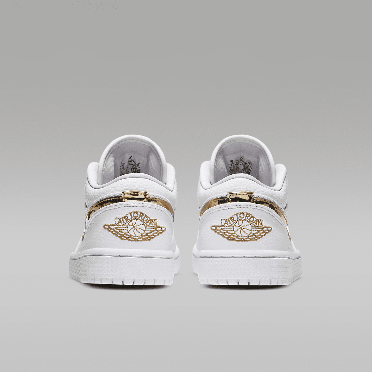 Nike Air Jordan 1 Low sneaker Wit/Wit/Metallic Gold