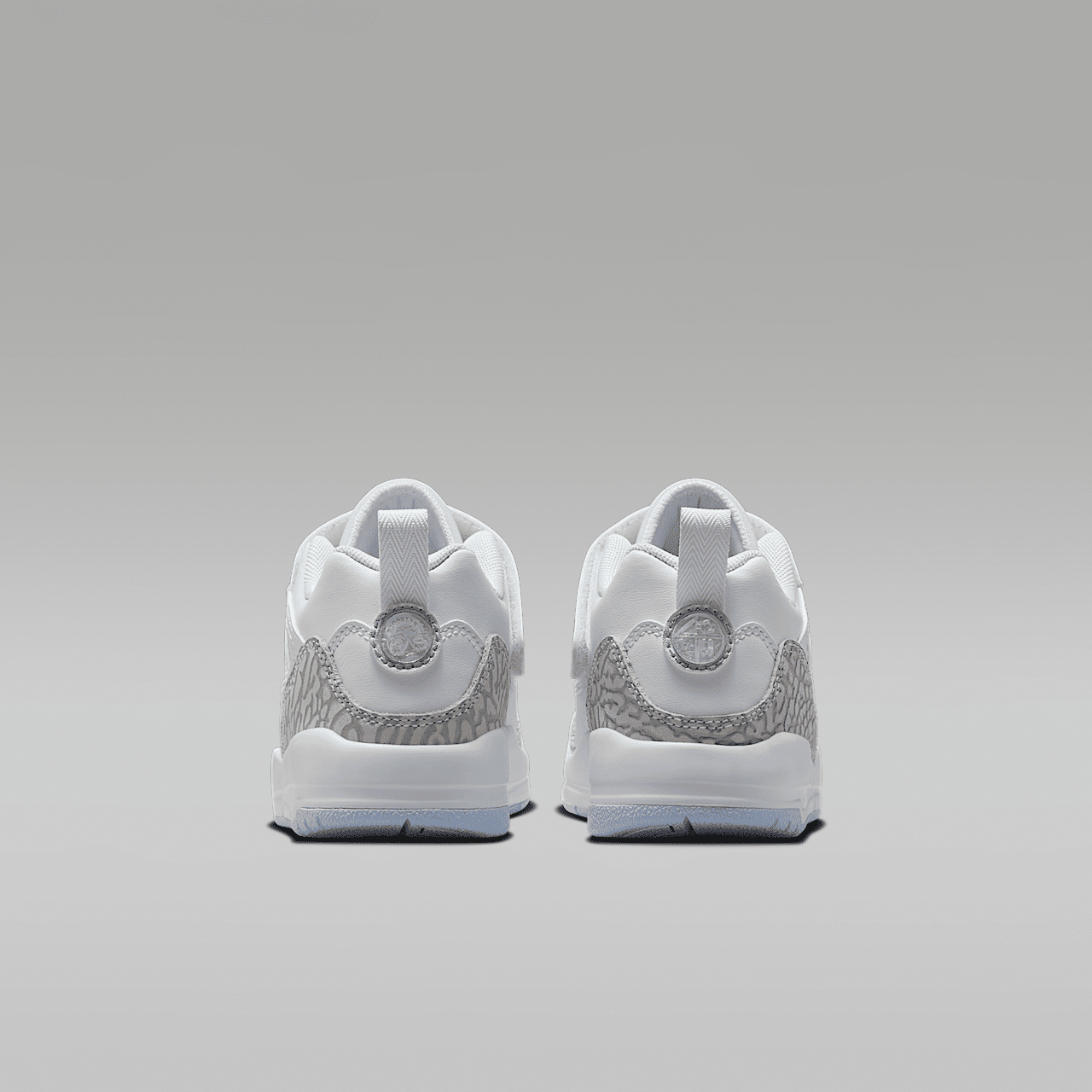 Nike Jordan Spizike Low sneaker Wit/Metallic Silver/Barely Blue/Neutral Grey