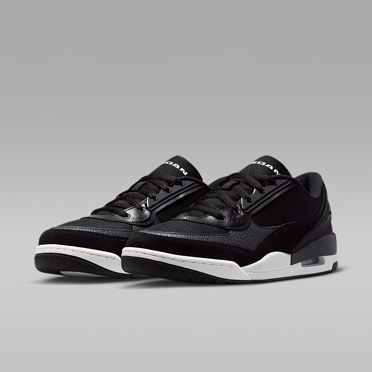 Nike Air Jordan sneaker Zwart/Dark Smoke Grey/Summit White
