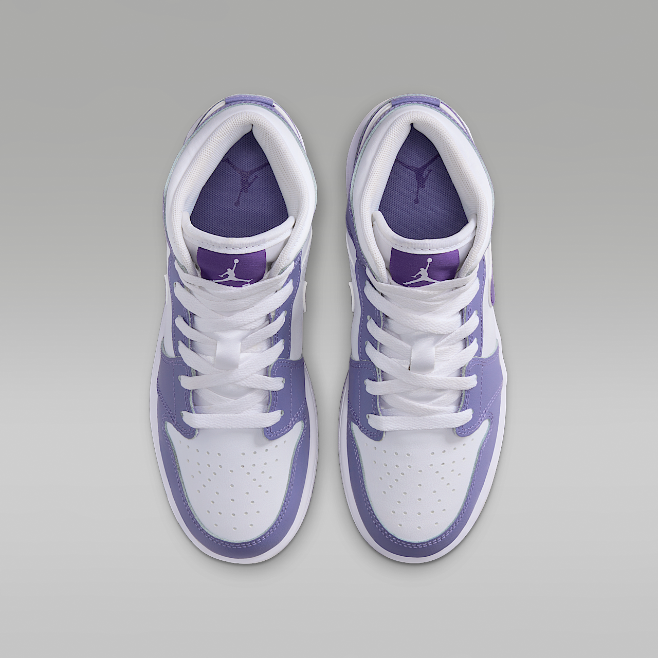 Nike Air Jordan sneaker Dusty Amethyst/Wit/Court Purple