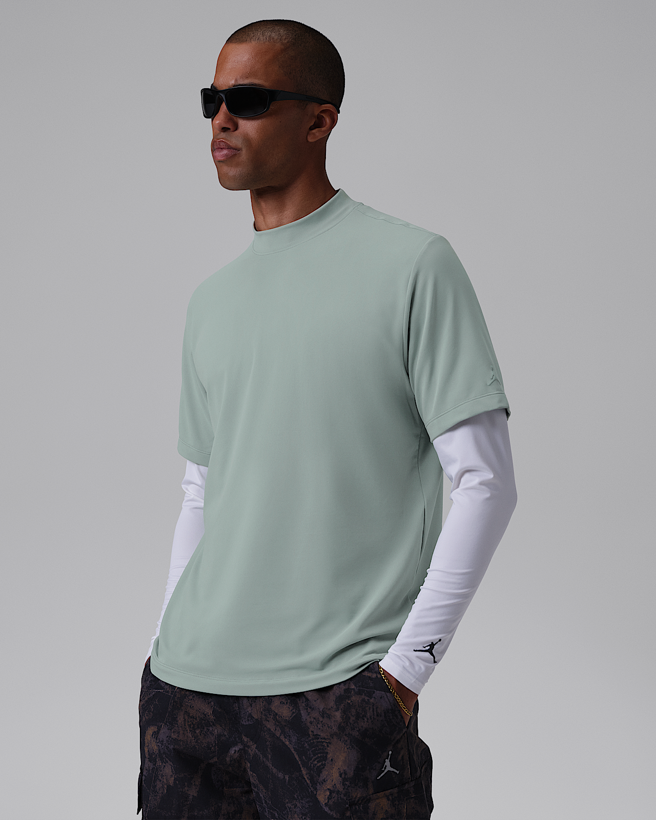 Мужская футболка Jordan Sport Mock-Neck Golf