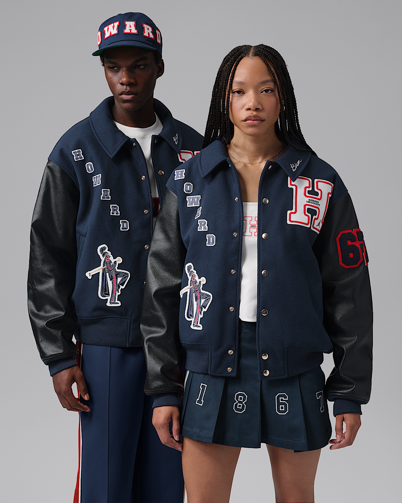 Мужская куртка Jordan Flight x Howard University Varsity