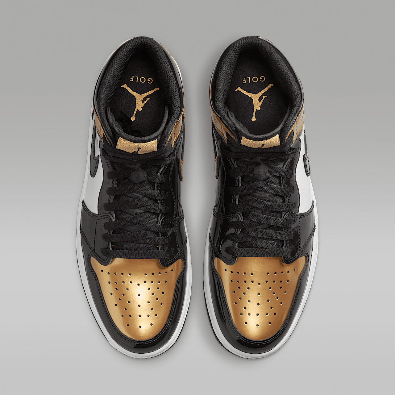 Nike Air Jordan sneaker Zwart/Wit/Metallic Gold