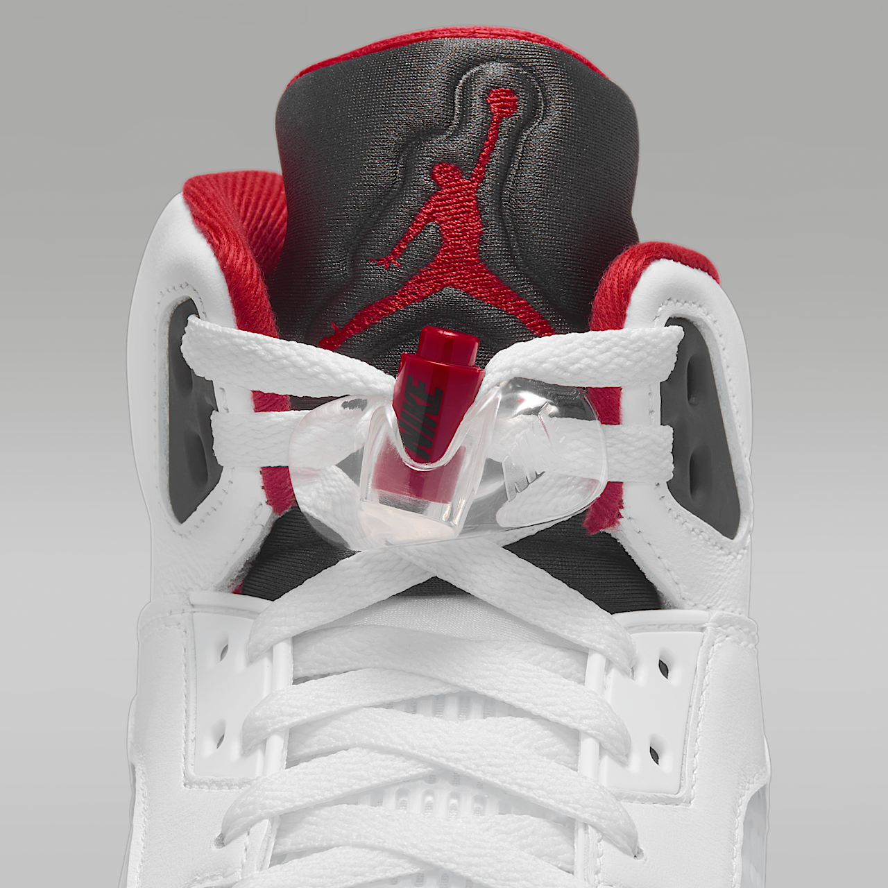 Nike Air Jordan sneaker Wit/Zwart/Fire Red