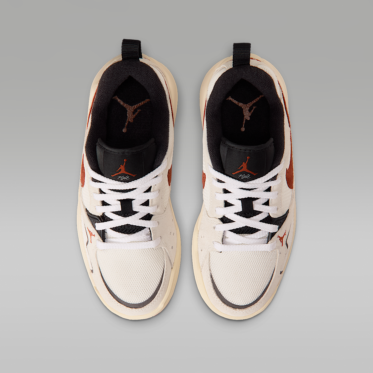 Nike  sneaker Sail/Zwart/Light Cream/Redstone