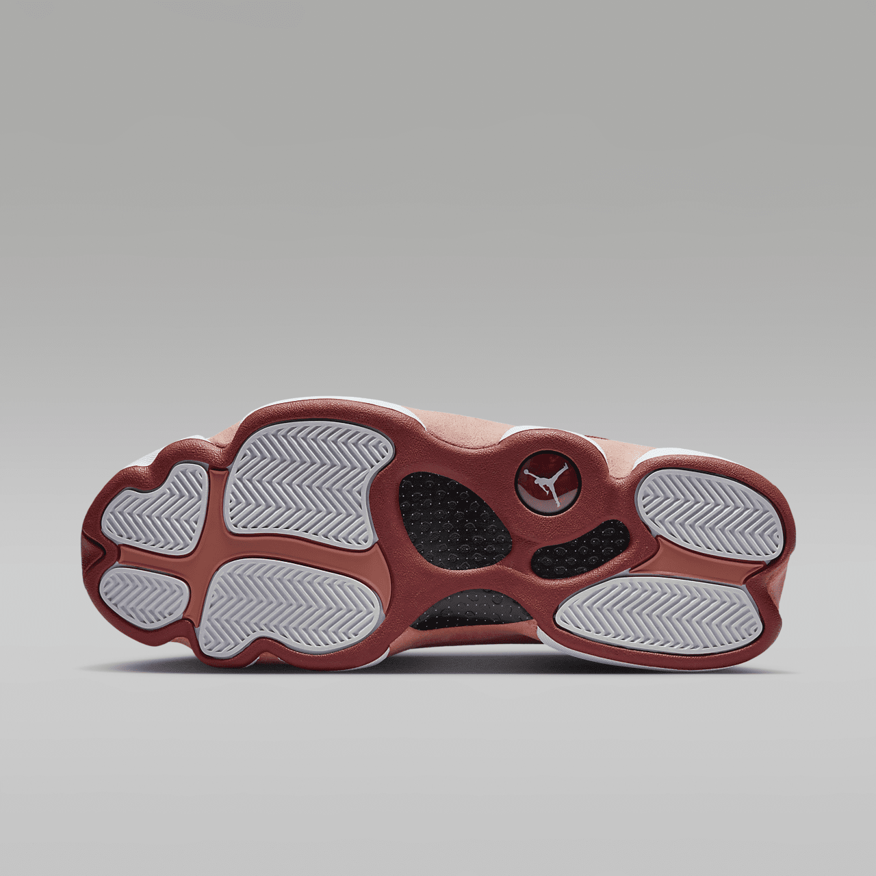 Nike Air Jordan 1 sneaker Dune Red/Terra Blush/Wit/Dune Red
