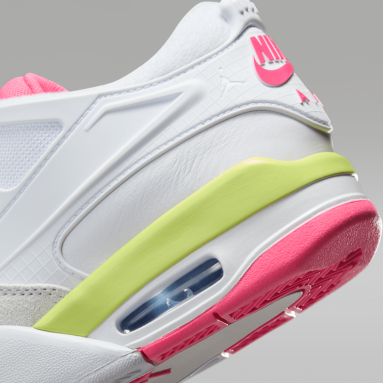 Nike Air Jordan sneaker Wit/Pink Foam/Summit White/Hyper Pink