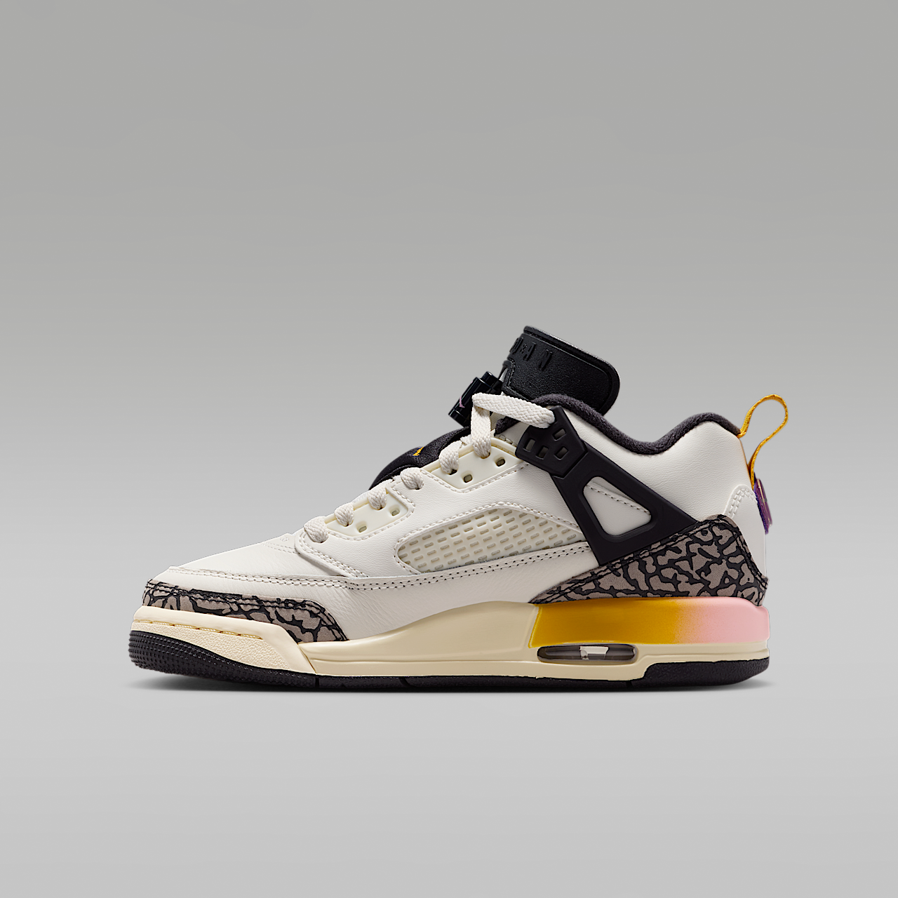 Nike Jordan Spizike Low sneaker Sail/Oil Grey/Muslin/Dark Sulfur