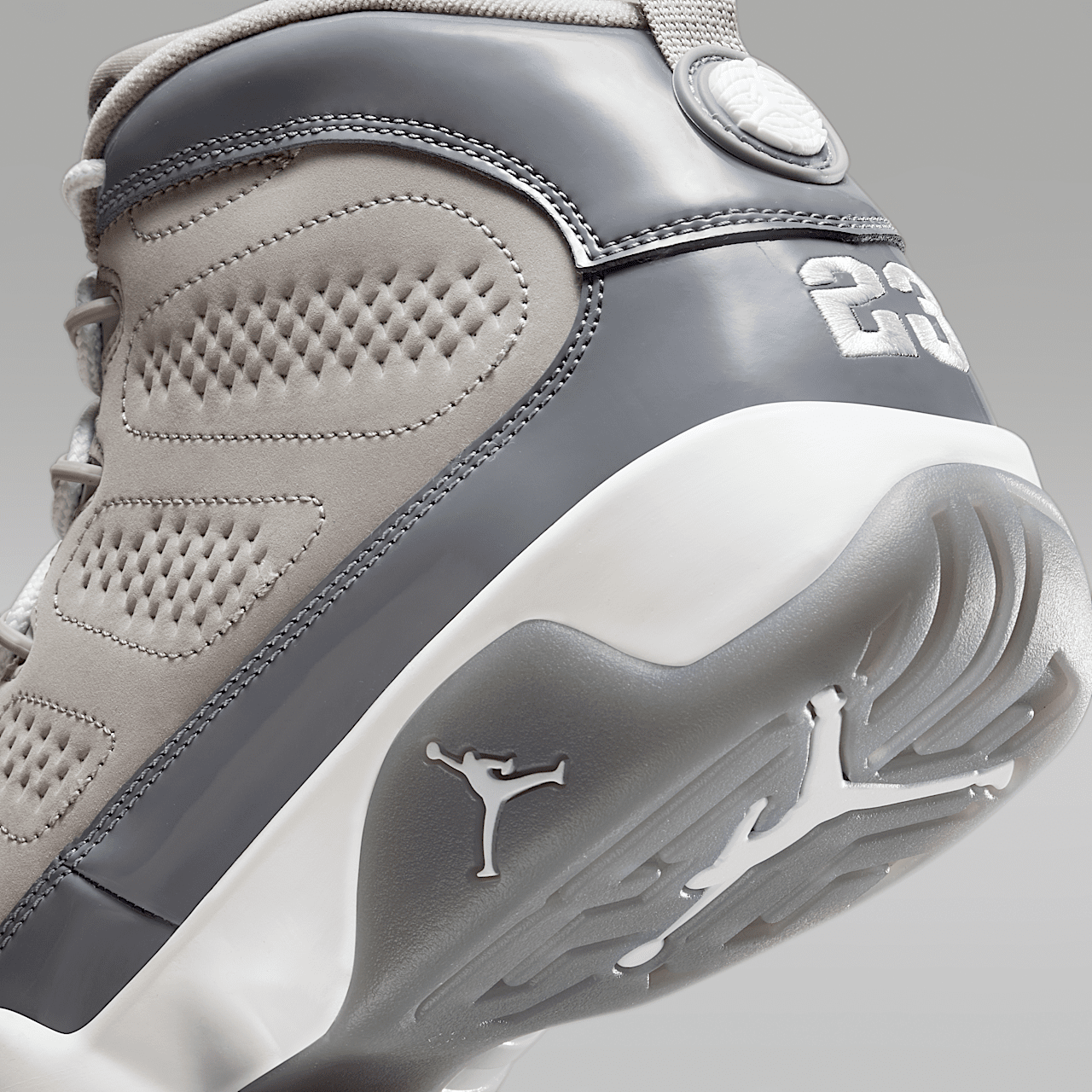 Nike Air Jordan sneaker Medium Grey/Wit/Cool Grey