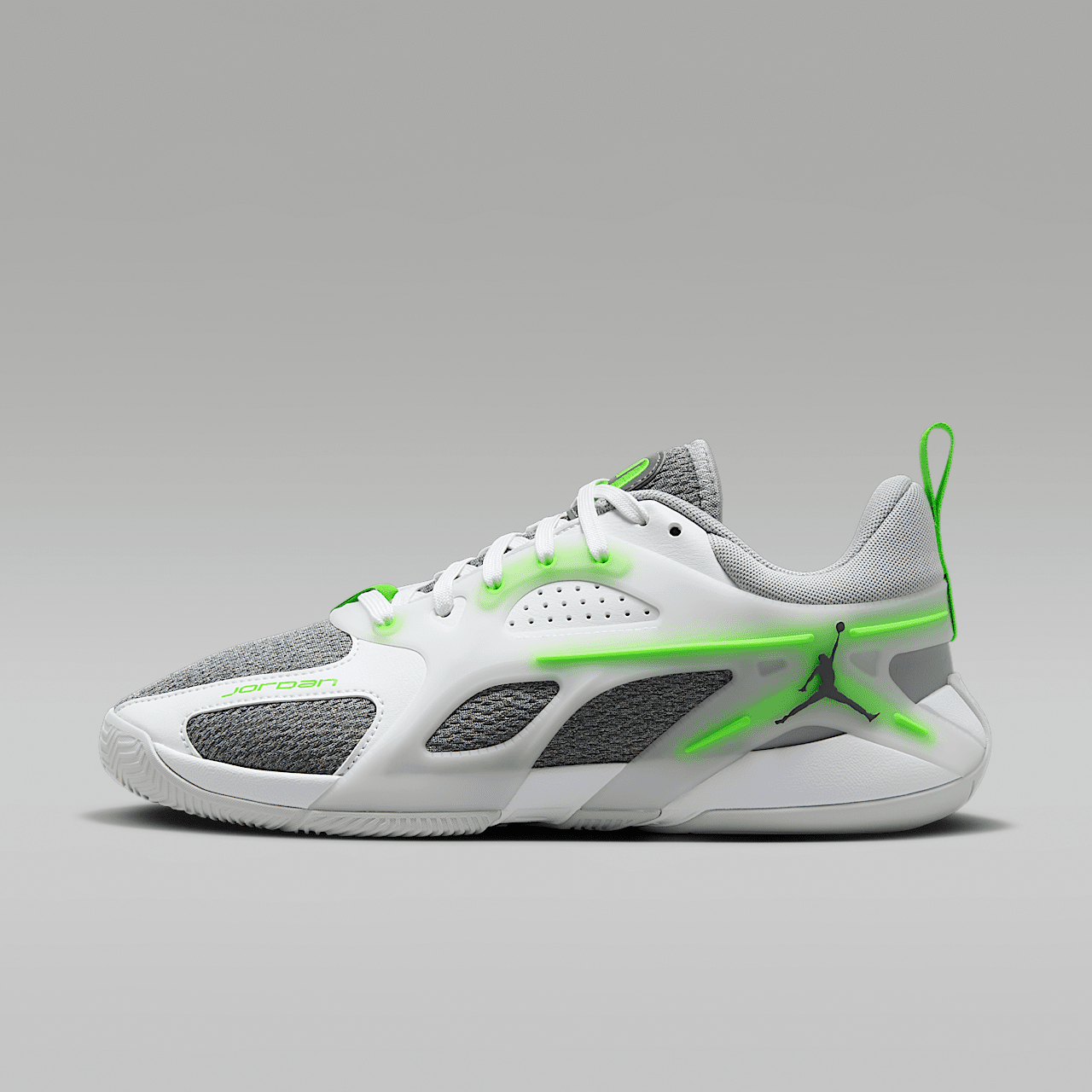 Nike  sneaker Sail/Electric Green/Wit/Wolf Grey
