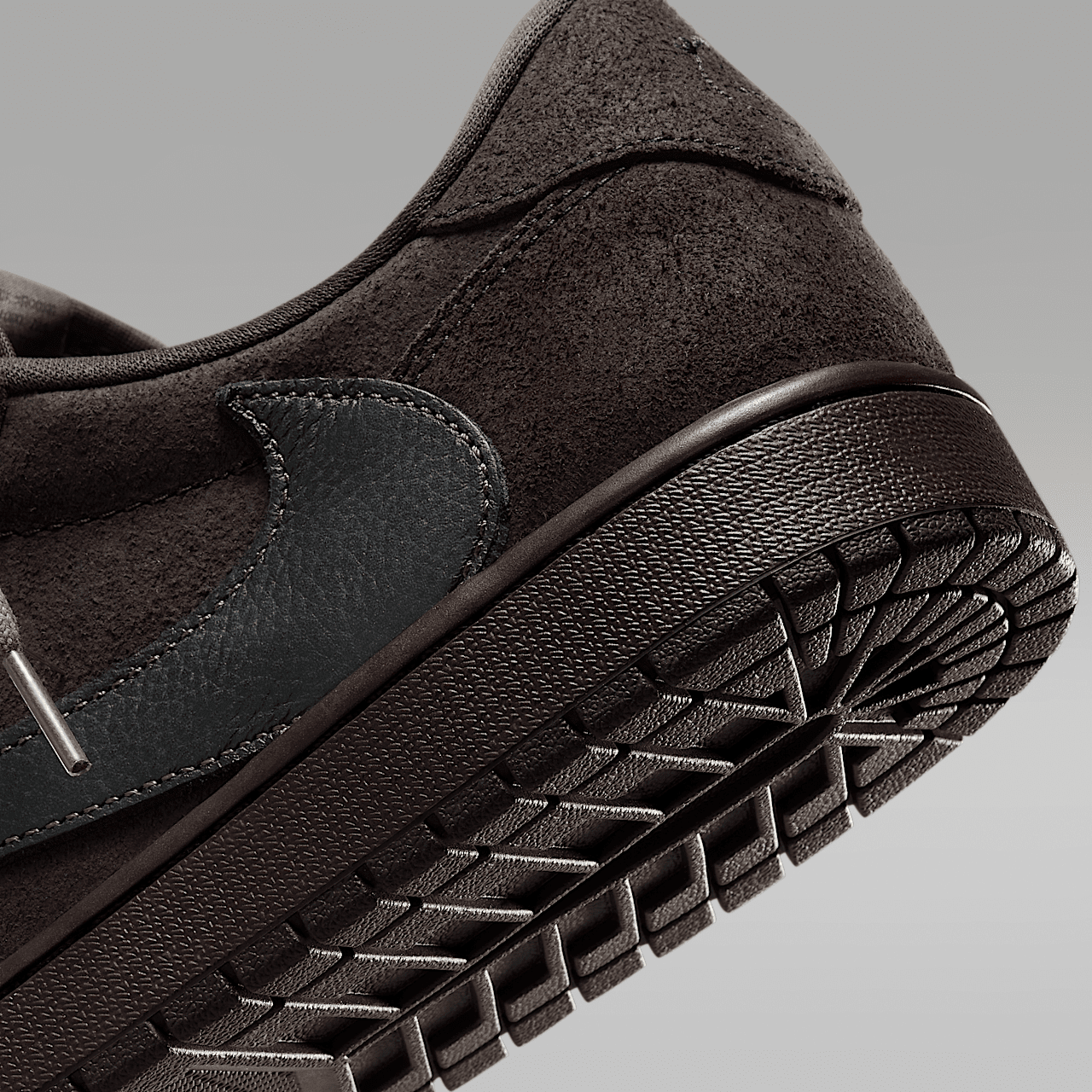 Nike Air Jordan 1 Low sneaker Dark Mocha/Velvet Brown/Zwart