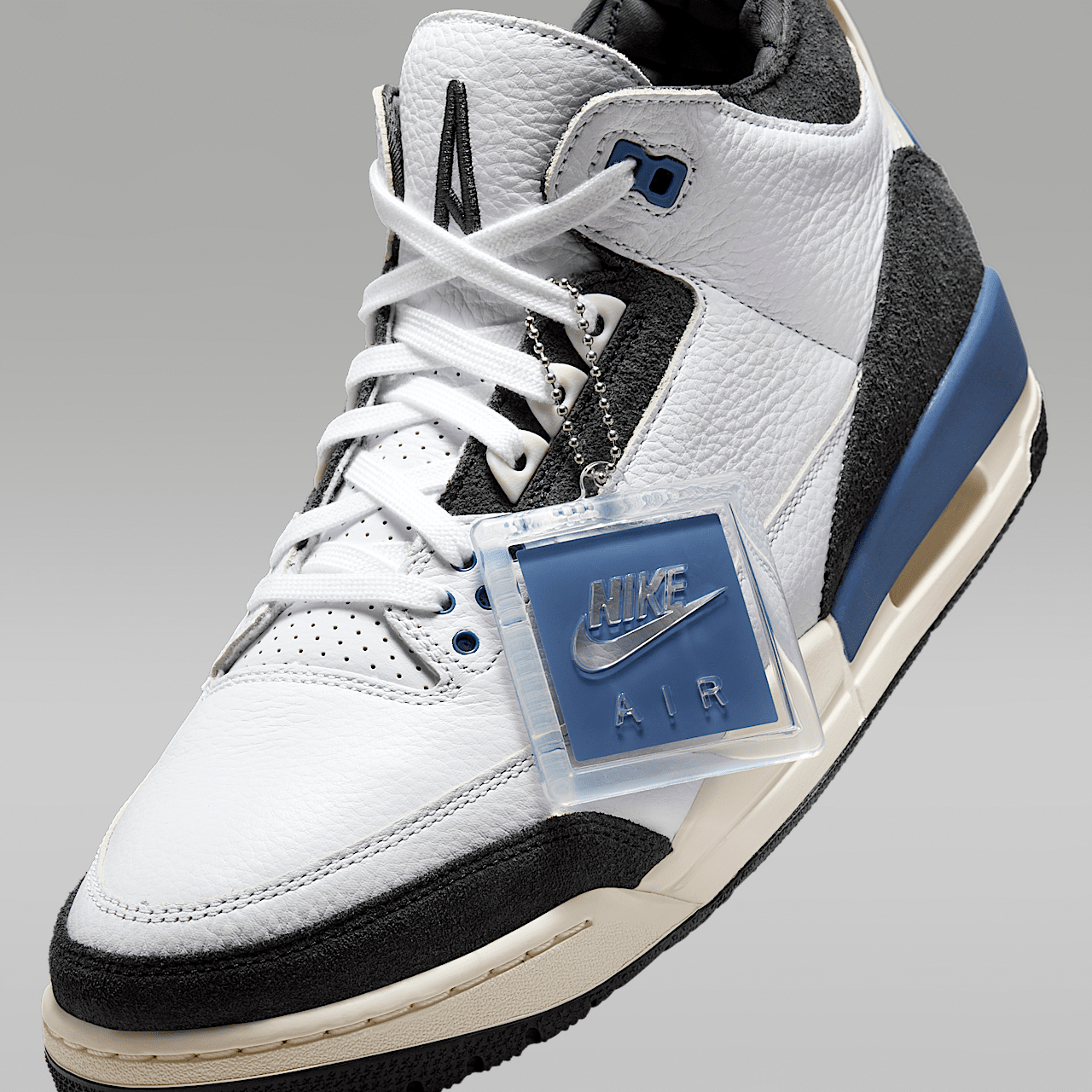Nike Air Jordan sneaker Wit/Anthracite/Muslin/Diffused Blue