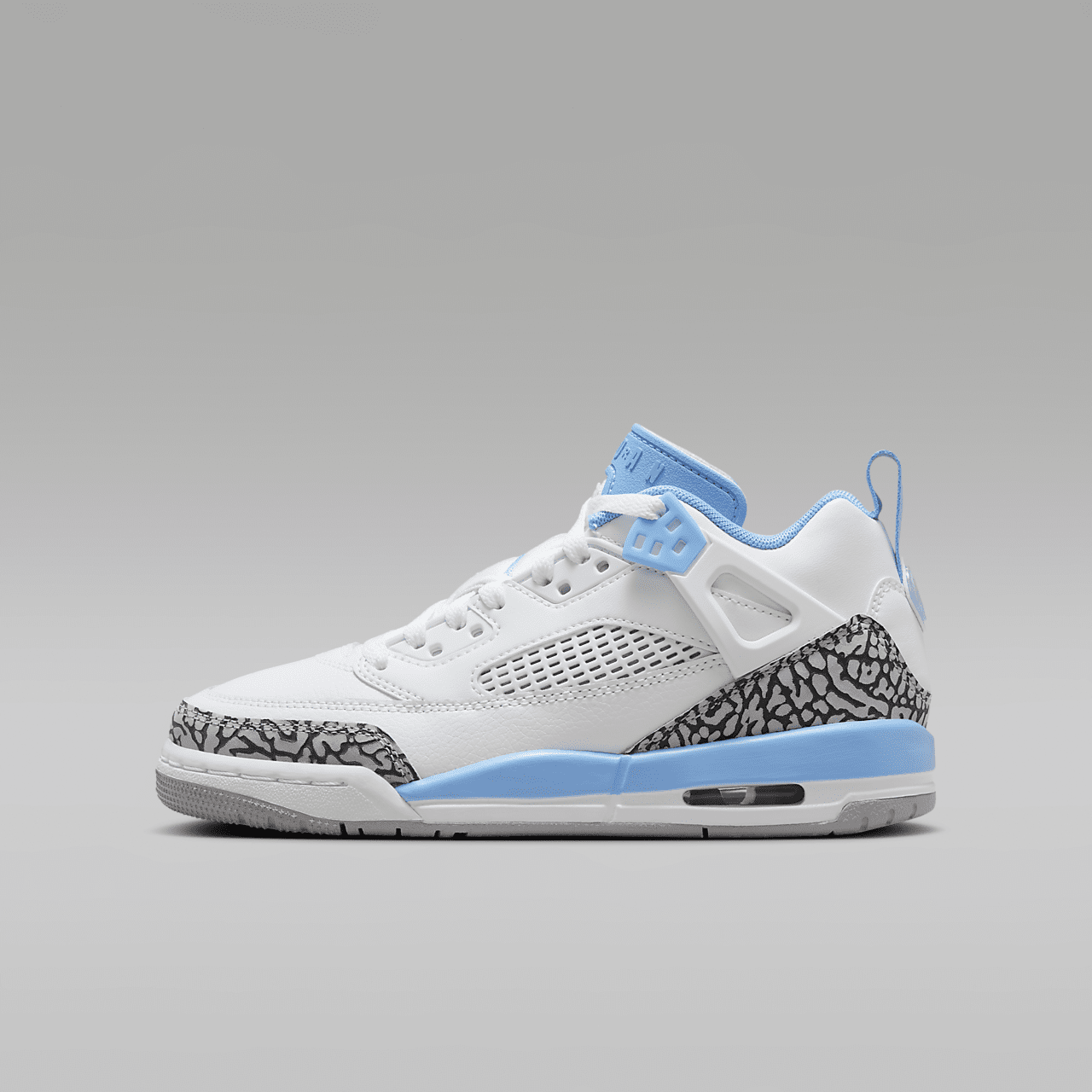 Nike Jordan Spizike Low sneaker Wit/Wolf Grey/Anthracite/University Blue