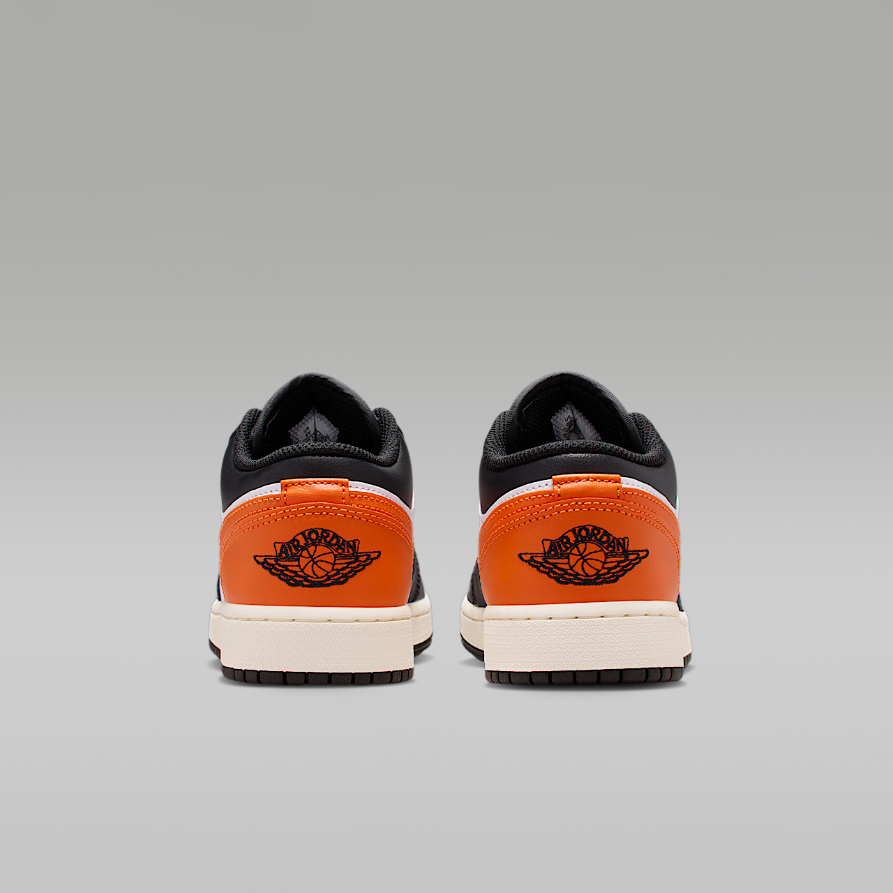 Nike Air Jordan 1 Low sneaker Zwart/Wit/Sail/Starfish
