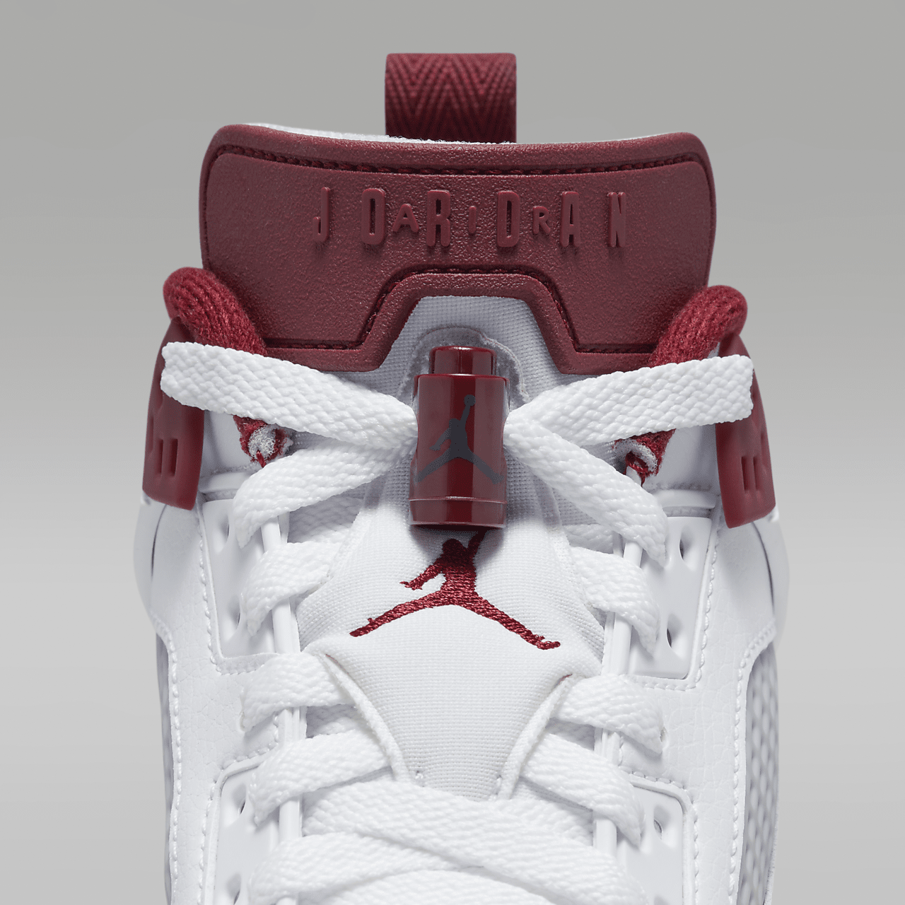 Nike Jordan Spizike Low sneaker Wit/Wolf Grey/Anthracite/Team Red