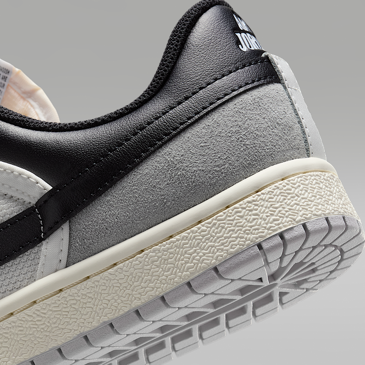 Nike Air Jordan sneaker Summit White/Light Smoke Grey/Sail/Zwart