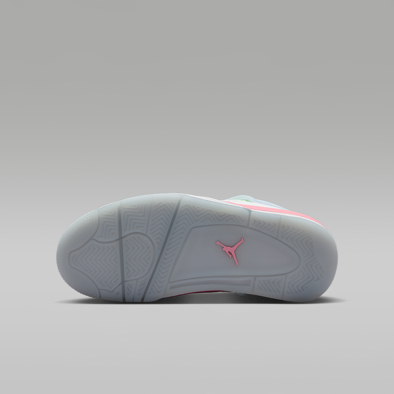 Nike Air Jordan sneaker Wit/Half Blue/Vapor Green/Medium Soft Pink