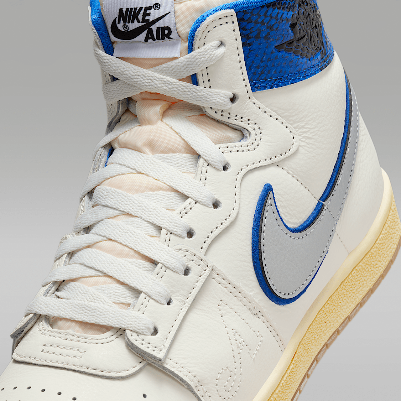 Nike  sneaker Sail/Game Royal/Metallic Platinum/Zwart