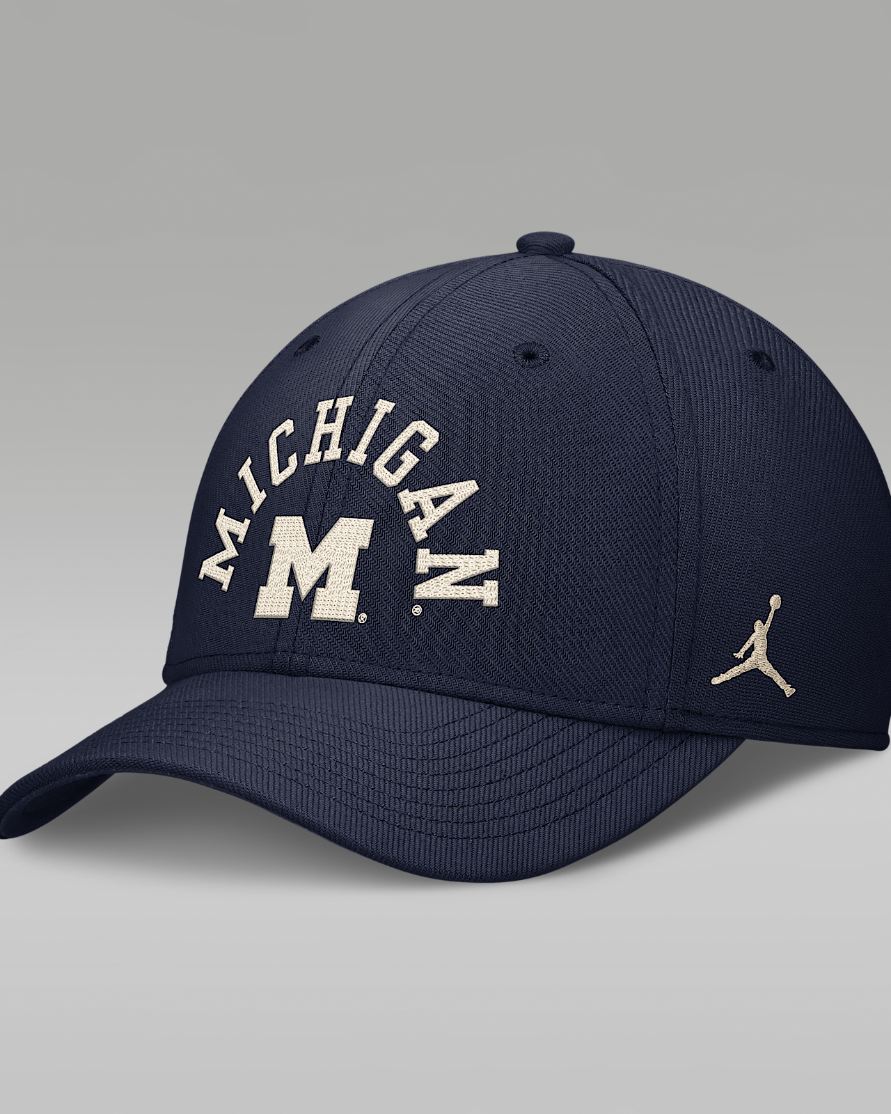 Мужские  Michigan Campus Prep Jordan Brand Dri-FIT College Hat