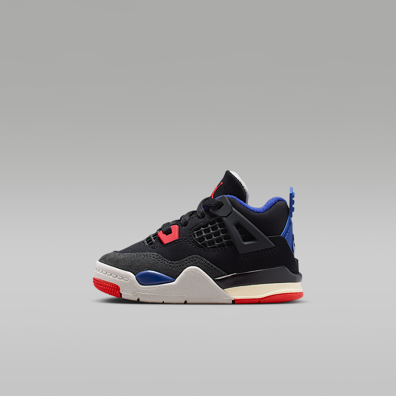 Nike  sneaker Zwart/Deep Royal Blue/Dark Smoke Grey/Fire Red