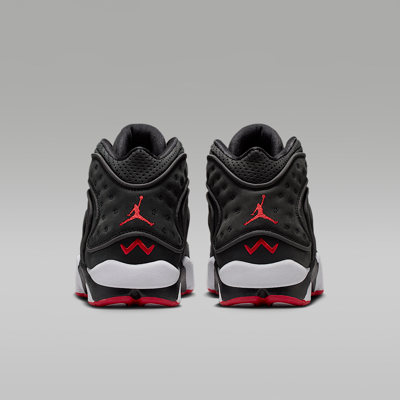 Nike Air Jordan sneaker Zwart/Wit/University Red