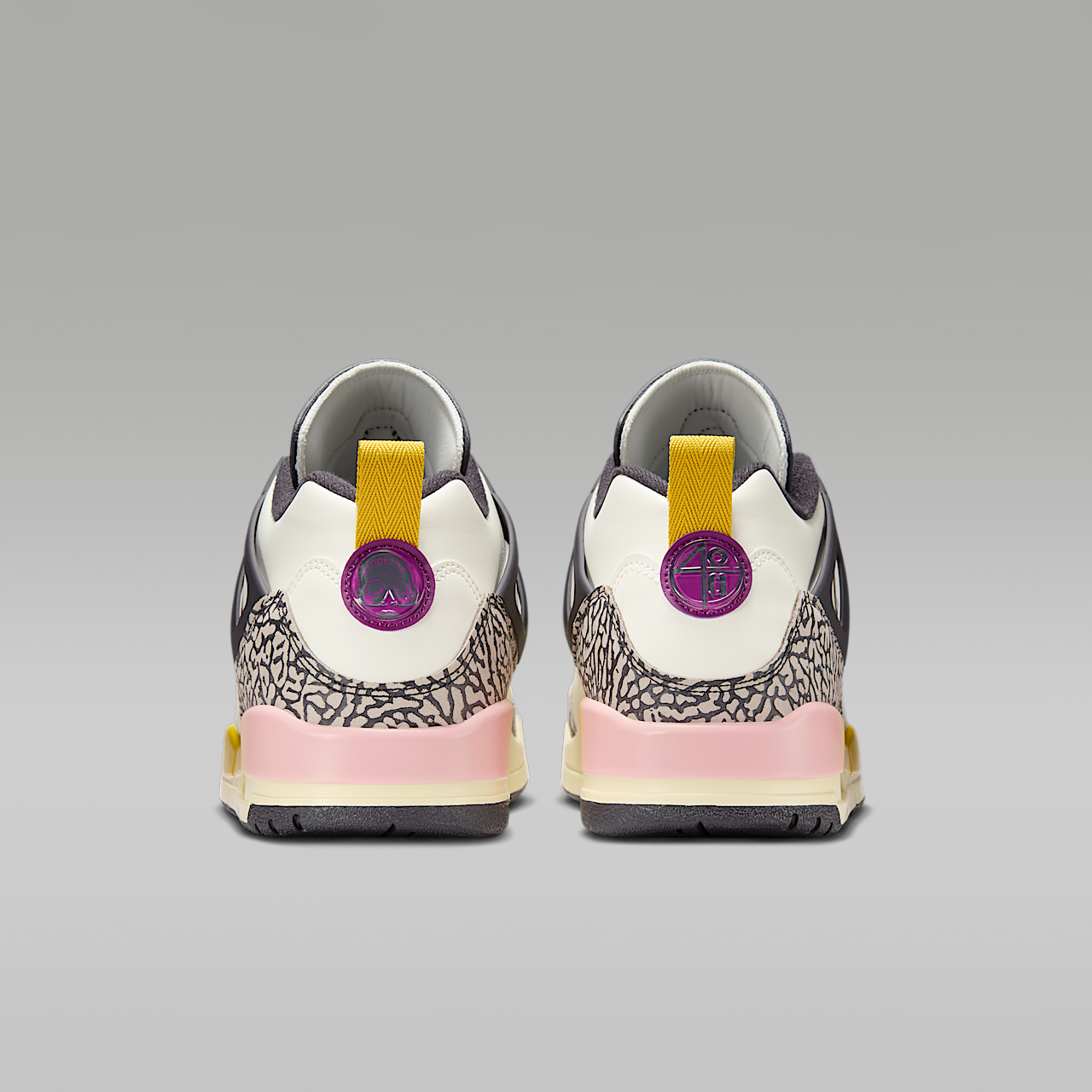 Nike Jordan Spizike Low sneaker Sail/Oil Grey/Muslin/Dark Sulfur