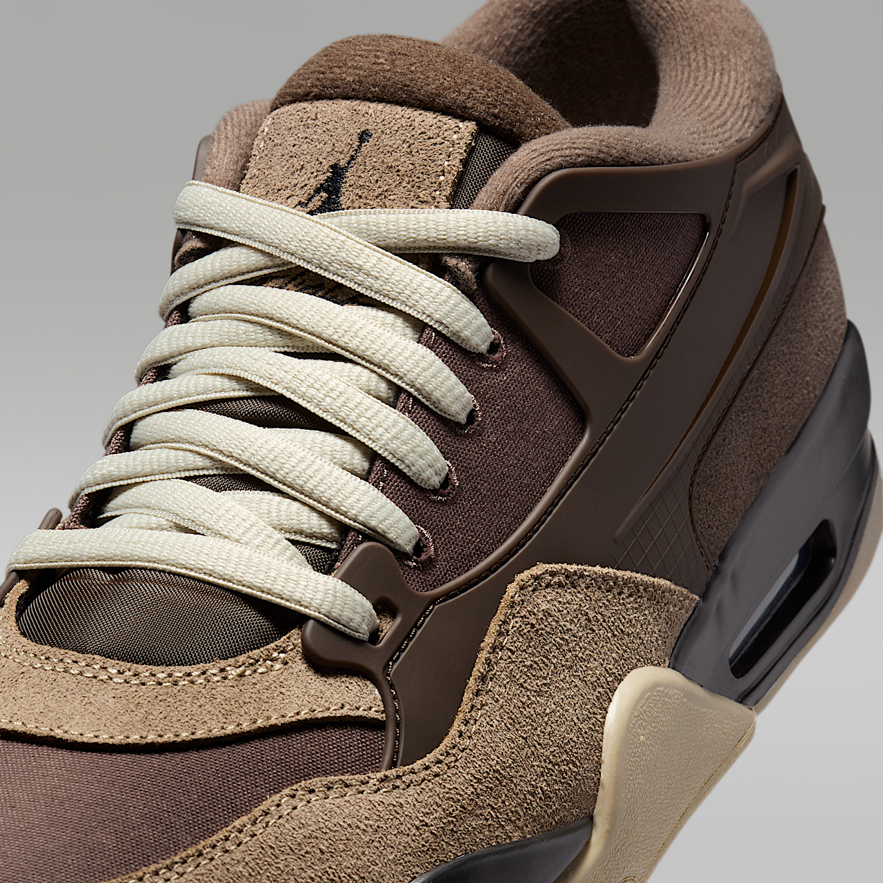 Nike Air Jordan 4 RM sneaker Ironstone/Baroque Brown/Light Bone/Medium Olive