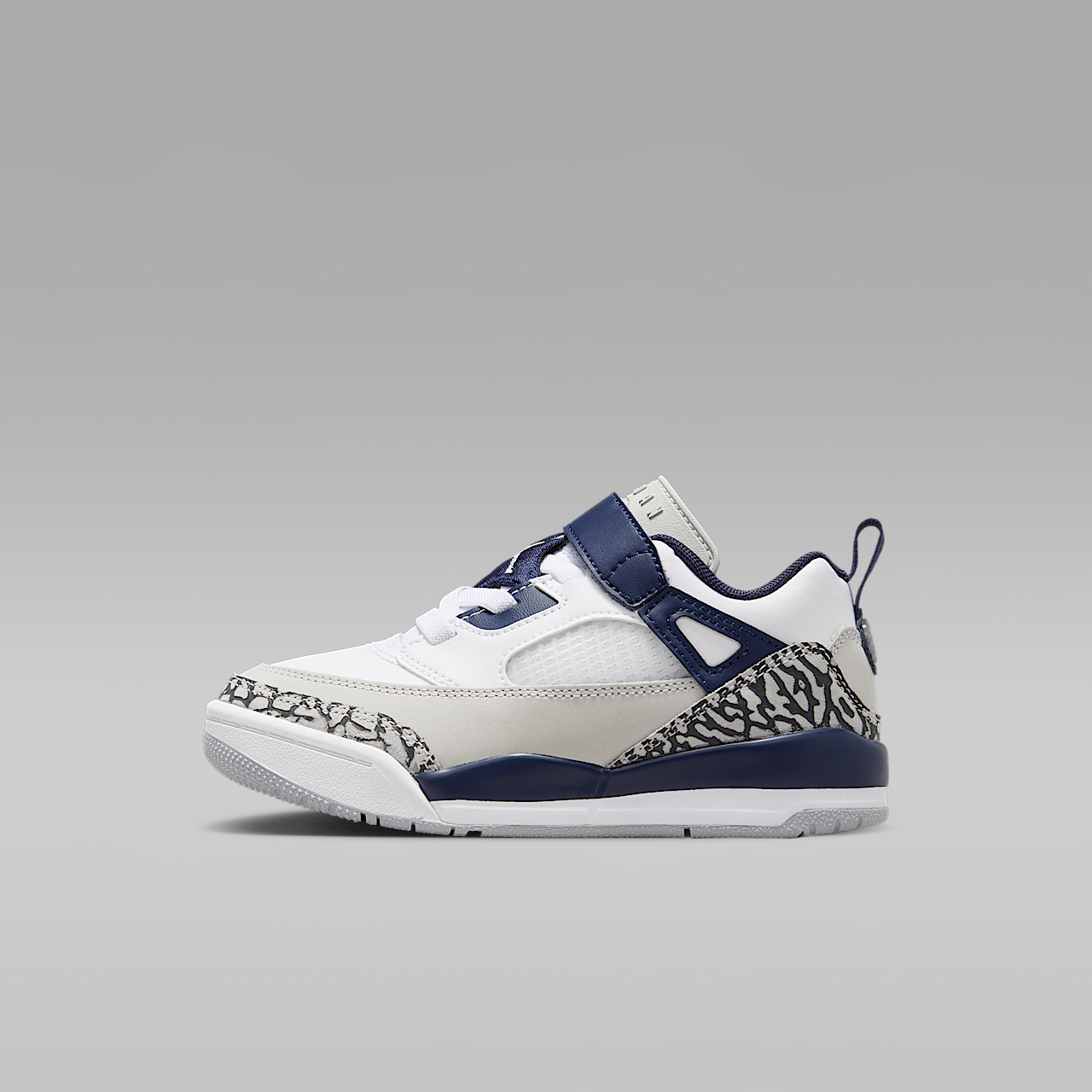 Nike Jordan Spizike Low sneaker Wit/Neutral Grey/Anthracite/Midnight Navy