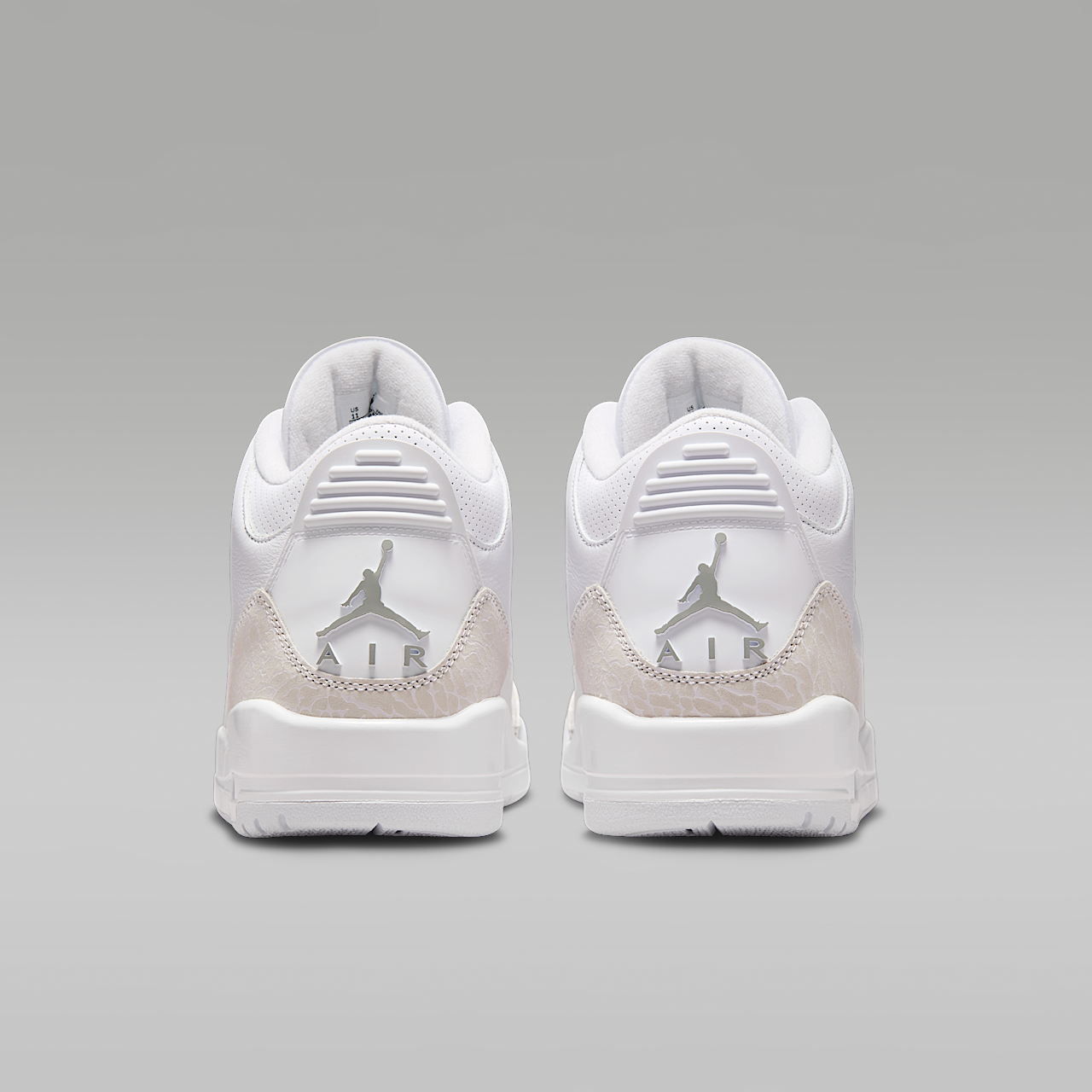 Nike Air Jordan sneaker Wit/Wit/Metallic Silver