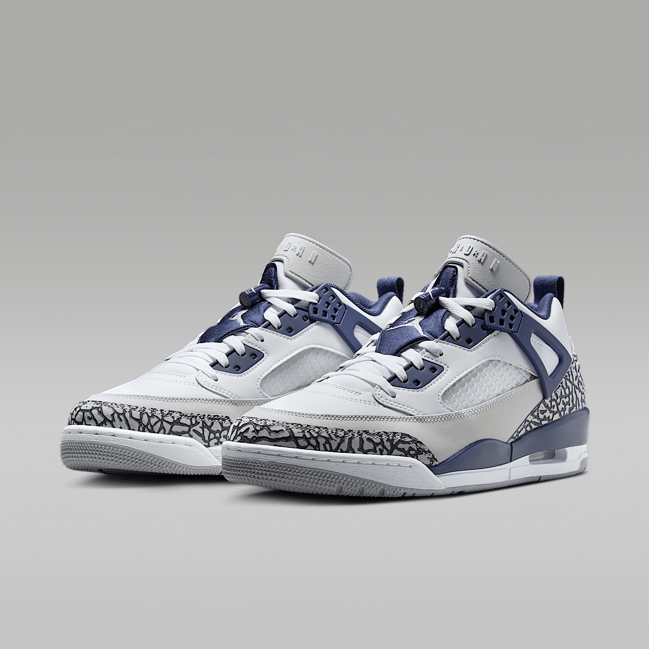 Nike Jordan Spizike Low sneaker Wit/Neutral Grey/Anthracite/Midnight Navy