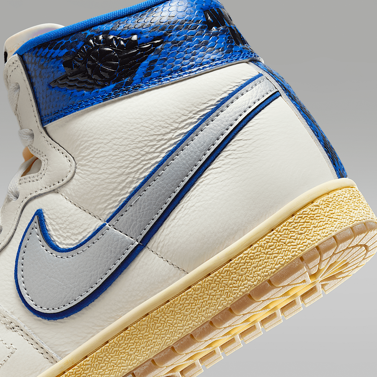 Nike  sneaker Sail/Game Royal/Metallic Platinum/Zwart