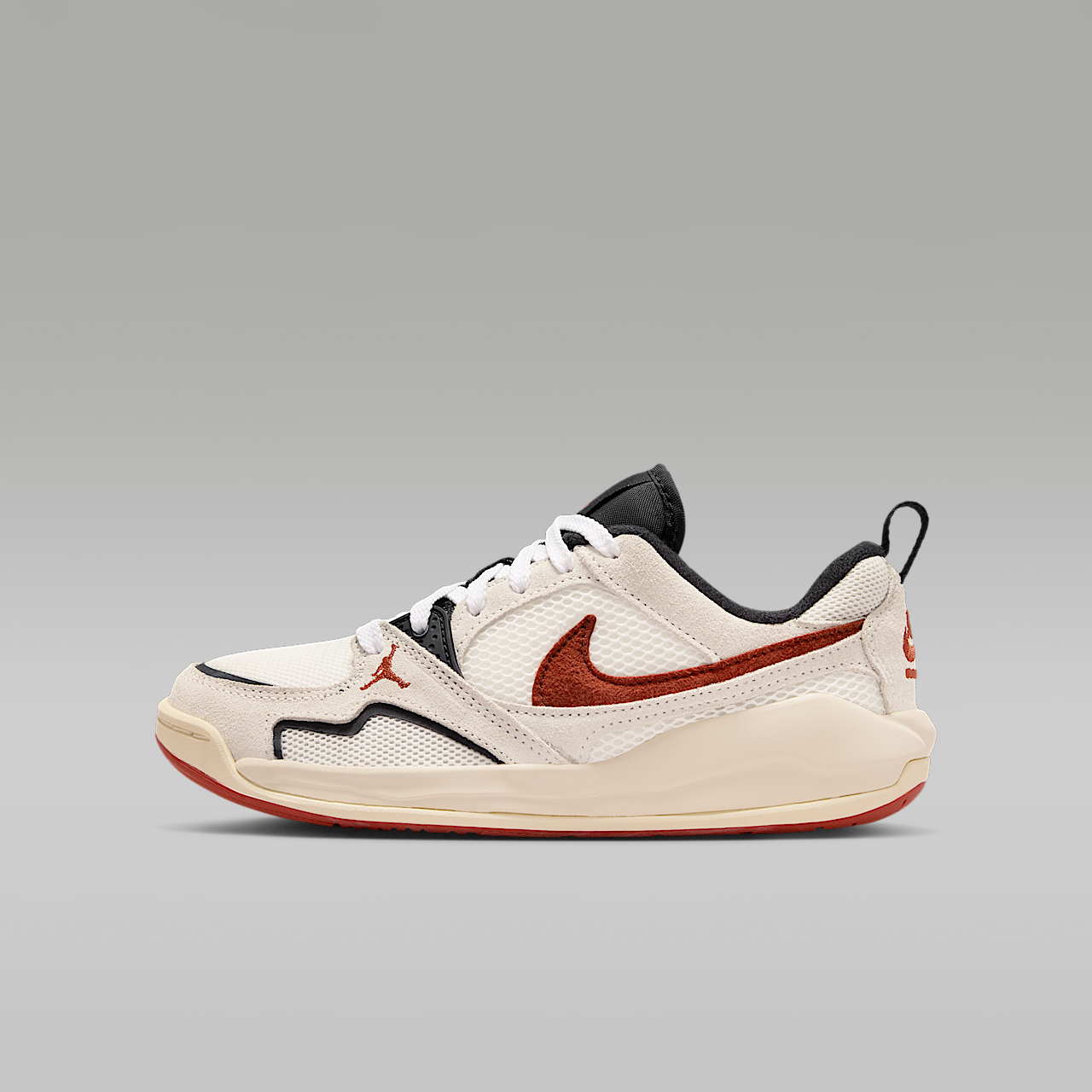 Nike  sneaker Sail/Zwart/Light Cream/Redstone