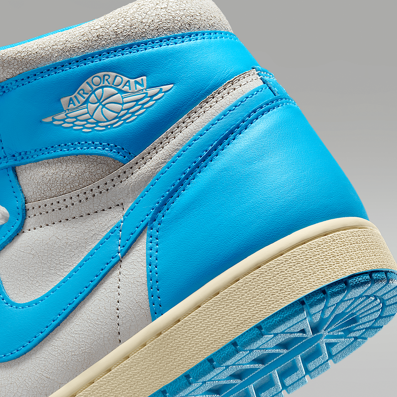 Nike Air Jordan 1 sneaker Dark Powder Blue/Sail/Dark Powder Blue